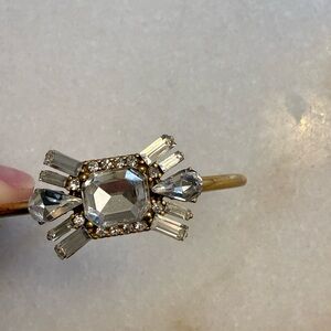 J. Crew Crystal Cuff Bracelet